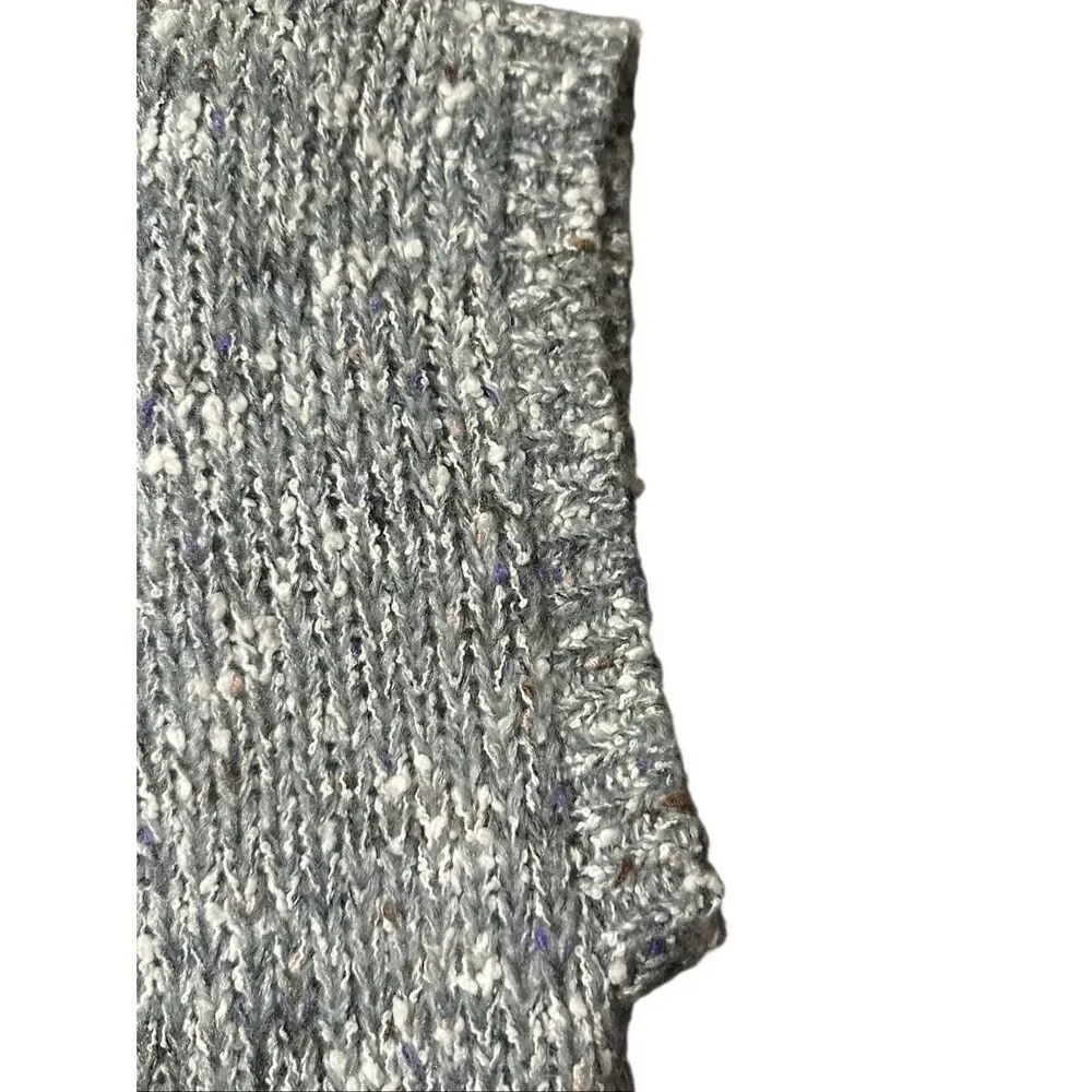 Counterparts sweater vest vintage gray multi color wool blend M